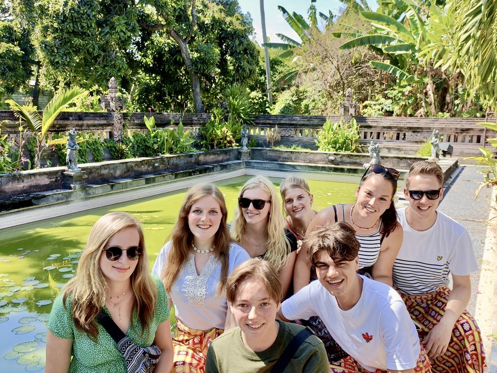 Bali groepsfoto singlereis